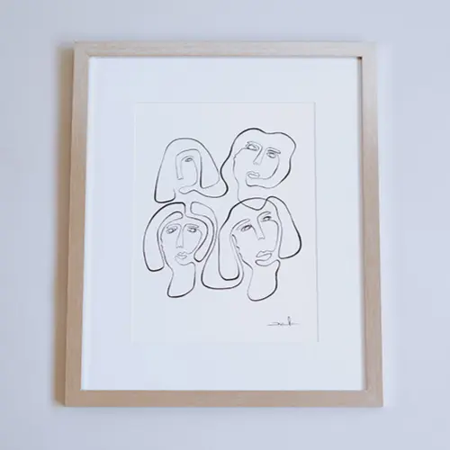 Colección Caras - Cuadros